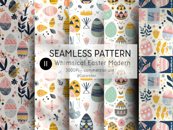 Download Easter Designs with Whimsical Patterns - Premium Bundle