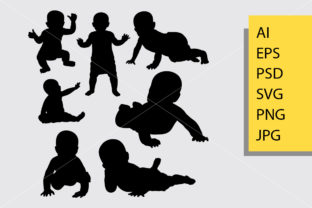 Download Baby Silhouette - Premium Resources